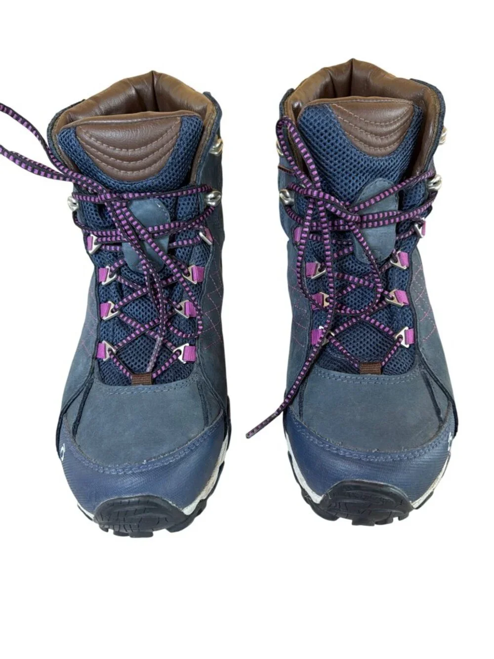 Oboz Women's 10.5 Sapphire Mid Huckleberry Hiking Boots Mid B-Dry Waterproof